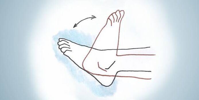 exercises for arthrosis of the ankle