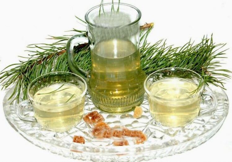 coniferous broth for cervical osteochondrosis