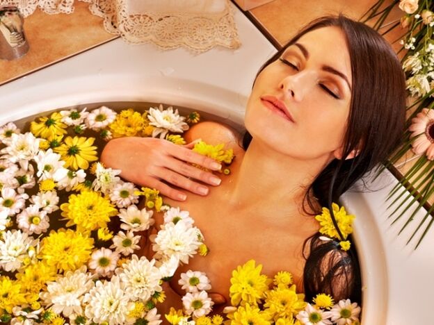 therapeutic bath for cervical osteochondrosis