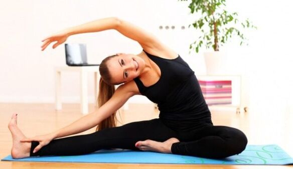 Gymnastics in the morning will help strengthen the back with osteochondrosis